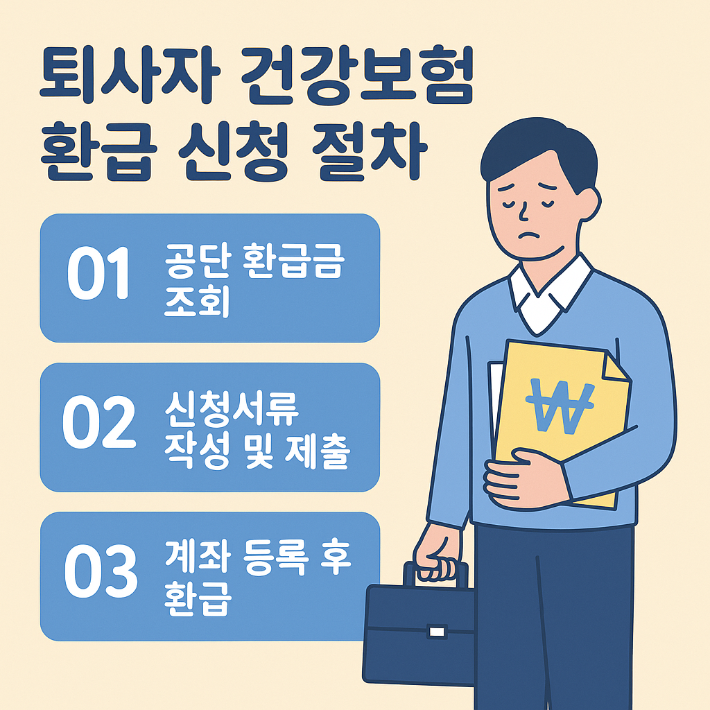 퇴사자 건강보험료 정산