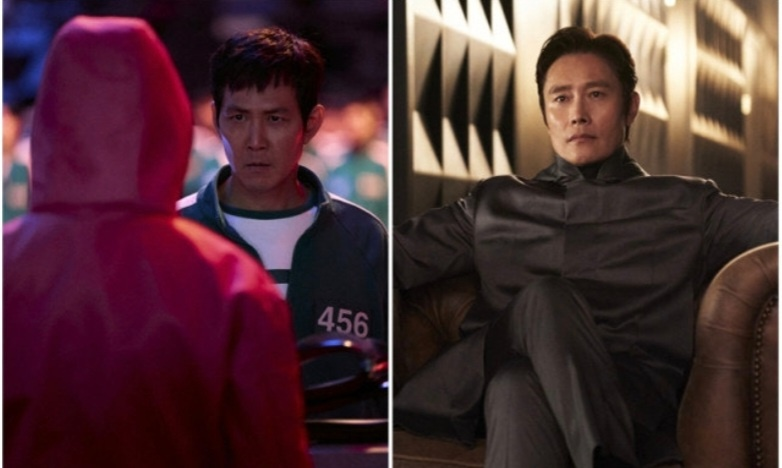 오징어게임 드라마 내 이정재배우 이병현 배우 사진 이미지