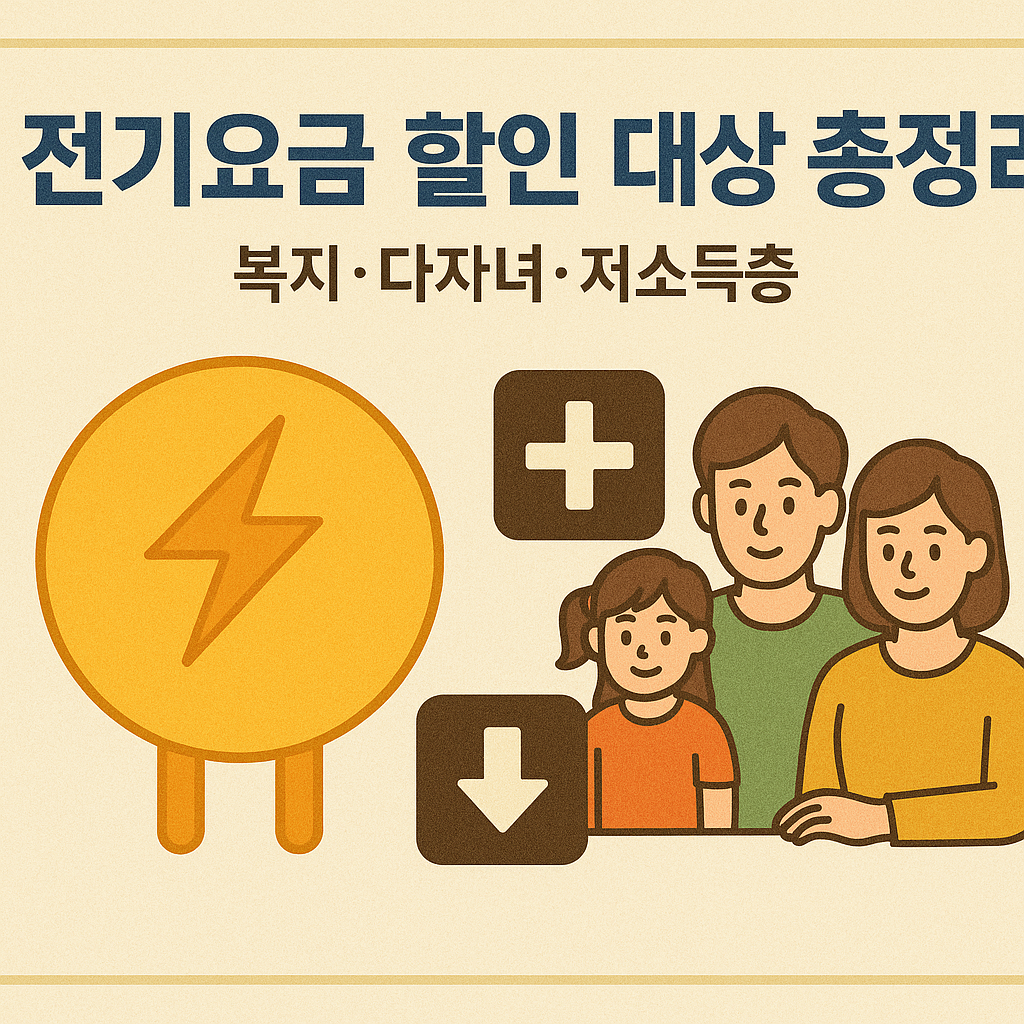 전기요금 지원 총정리 관련 이미지