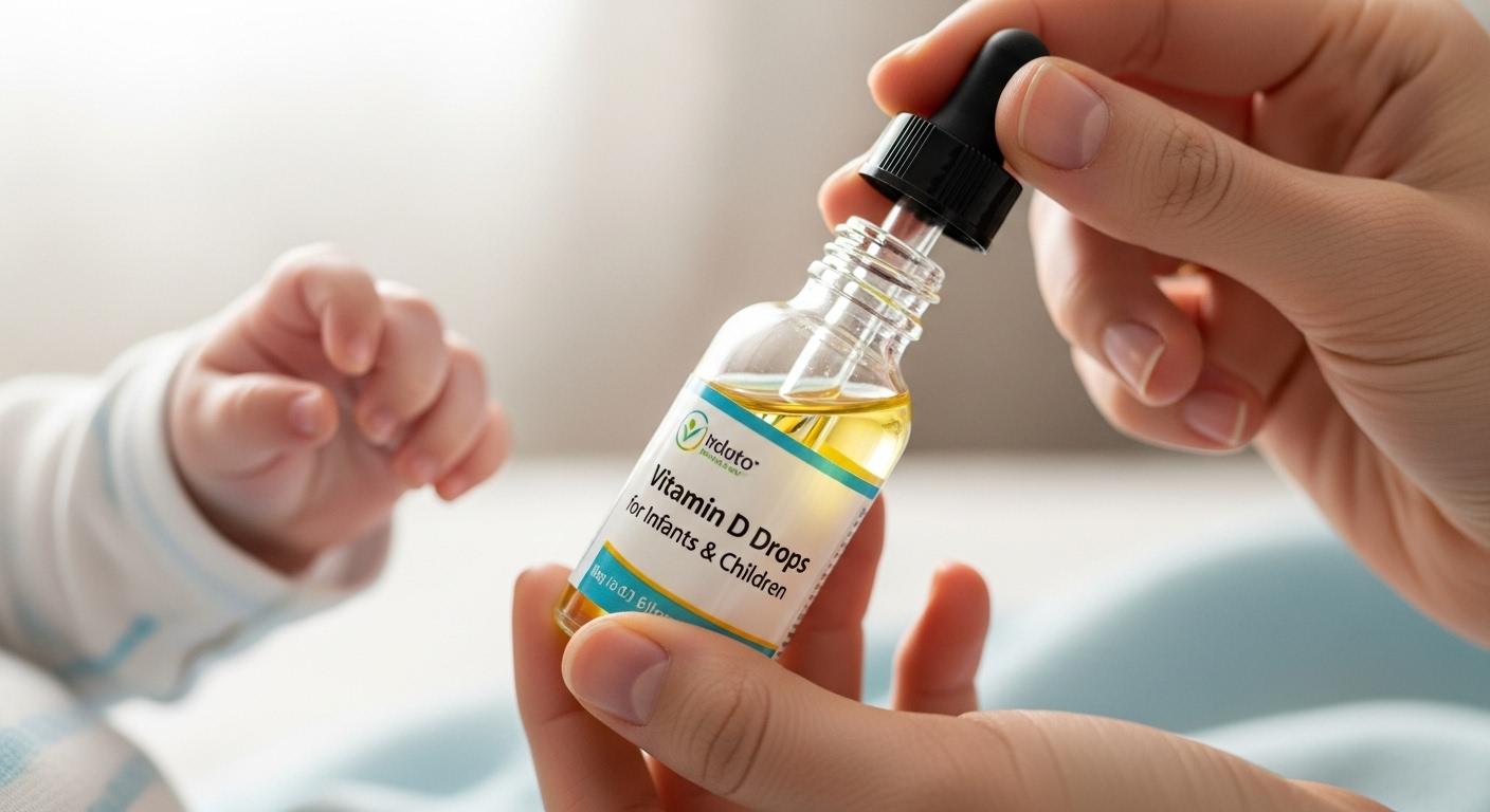 유아 어린이 비타민d 액상