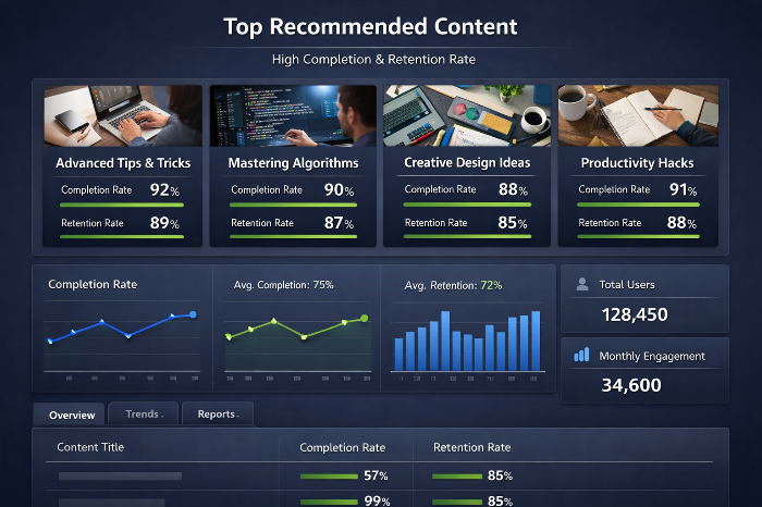 요점 중심 콘텐츠가 상위 노출되는 알고리즘 구조 이미지