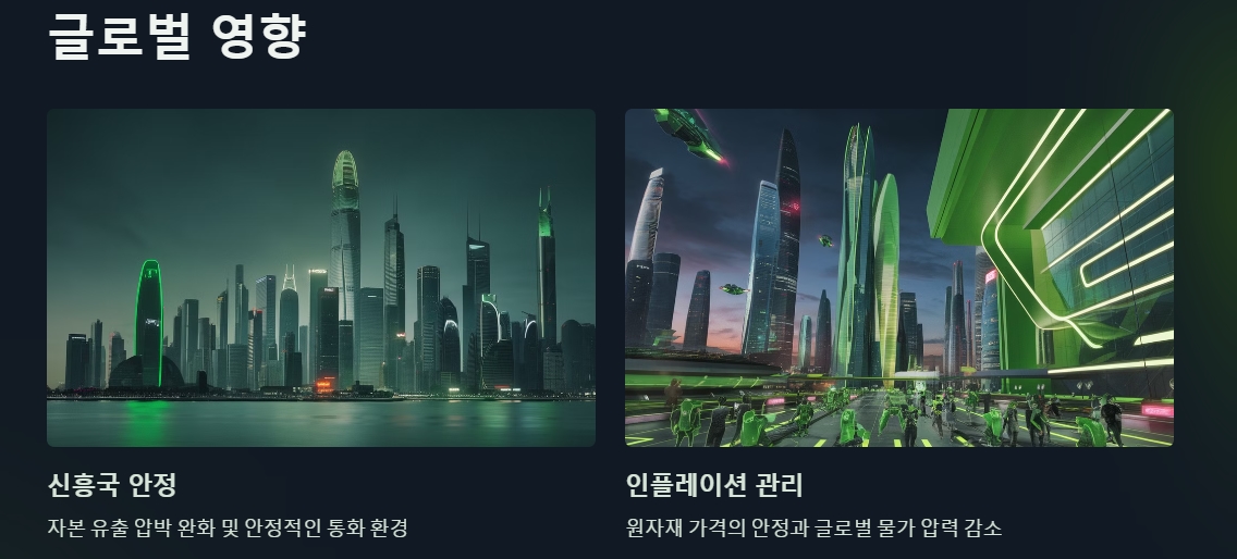 밤배경으로 하는 도시시를 멀리서 본 모습과 잠거리를 돌아다니는 사람들을 표현함