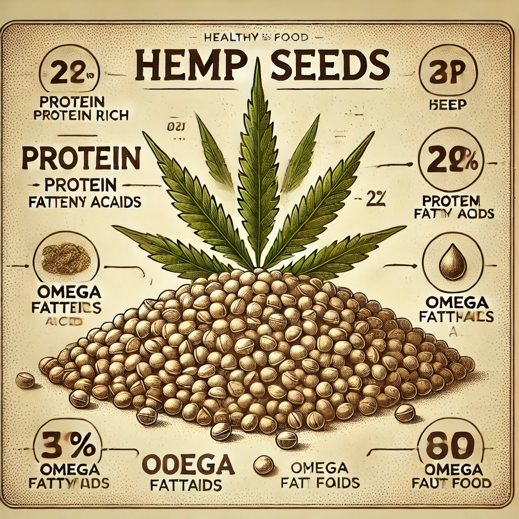 헴프씨드의 주요 효능