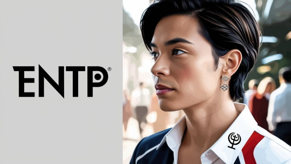 ENTP &ndash; 끝없는 가능성 속에서 방향을 찾는 사람에 관한 그림