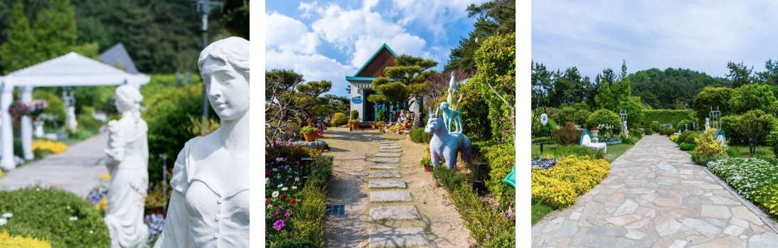 원예예술촌 내 사진들