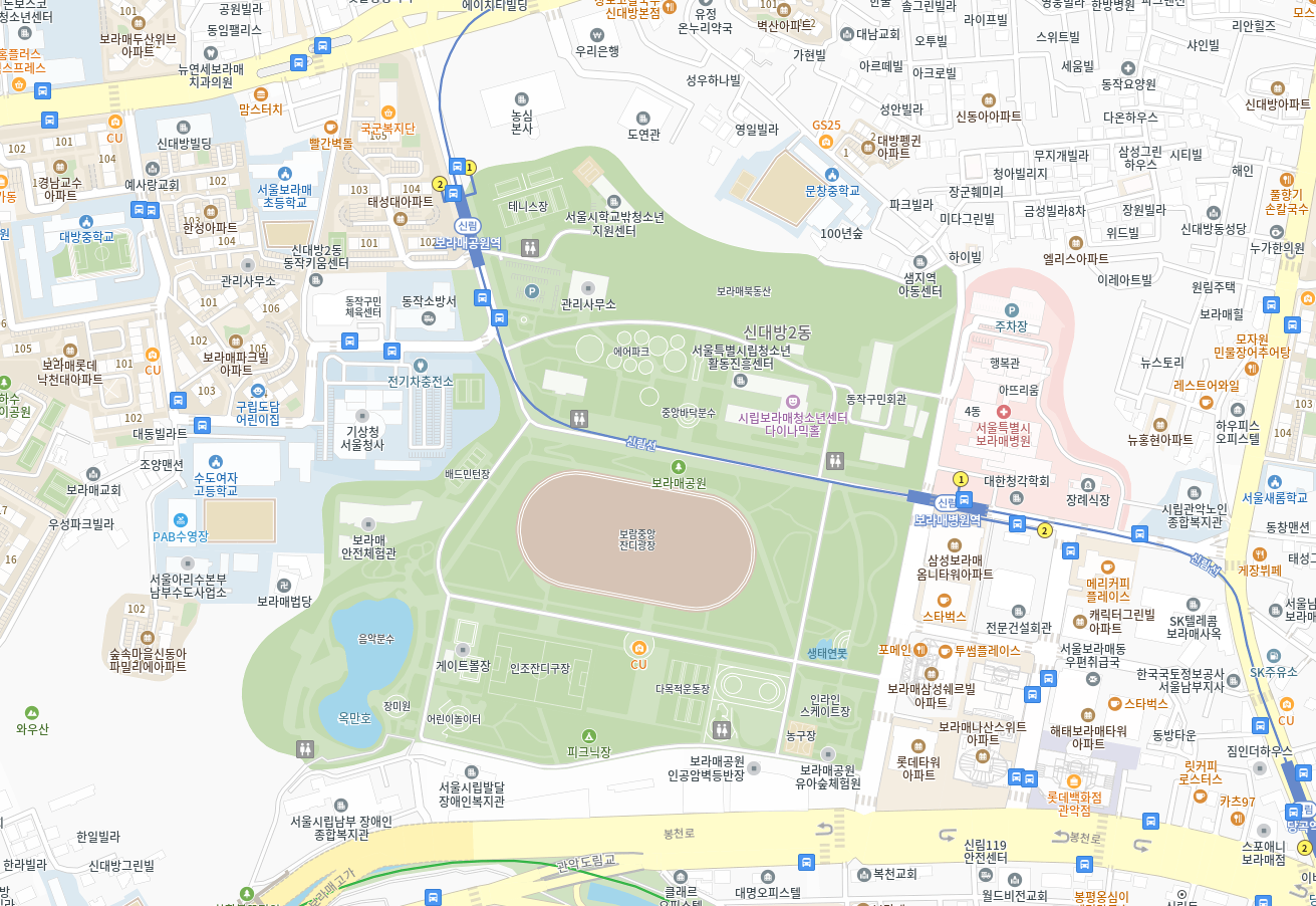 보라매공원 _ 서울 동작구 신대방동 722