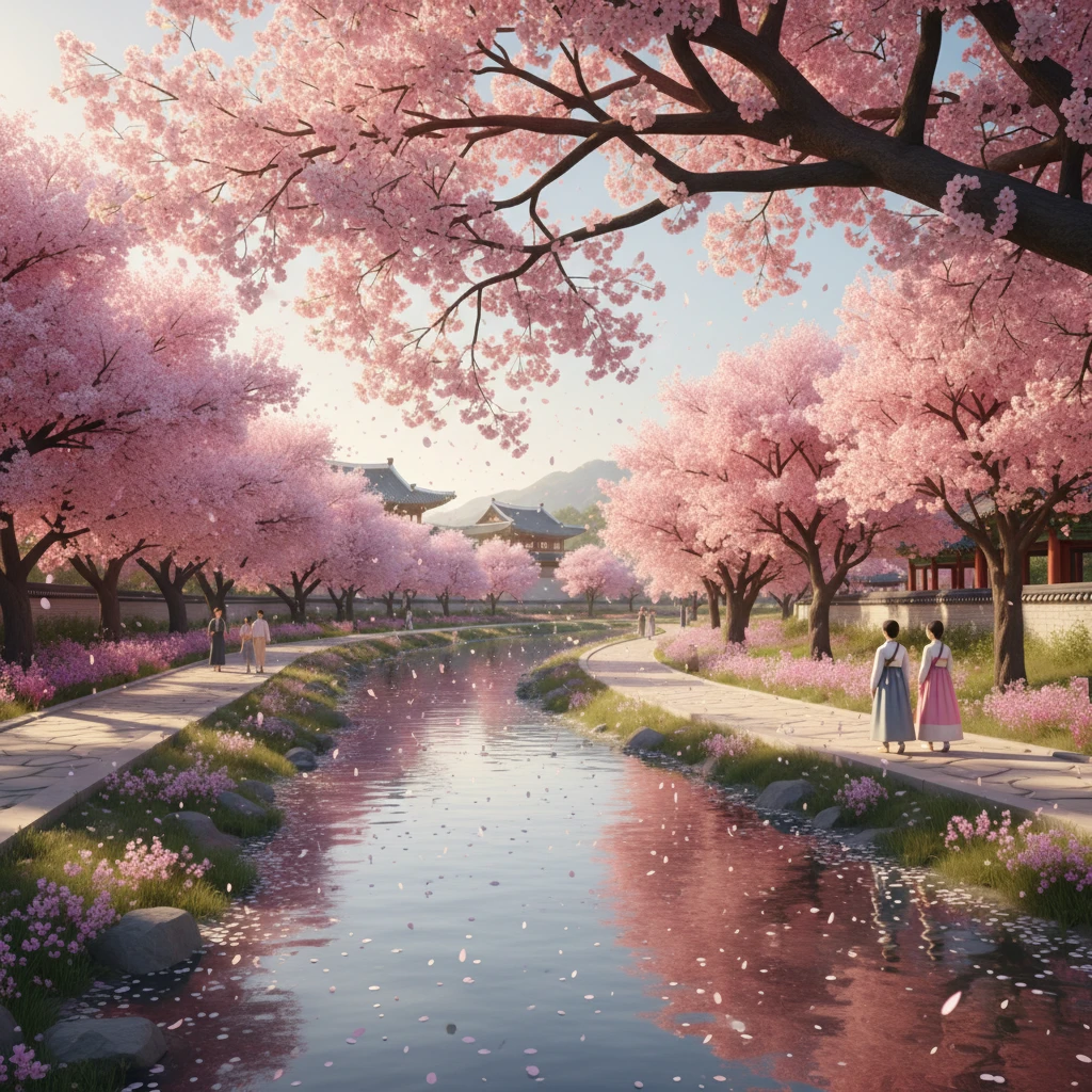 영월 동강 벚꽃 개화 일정과 여행 준..