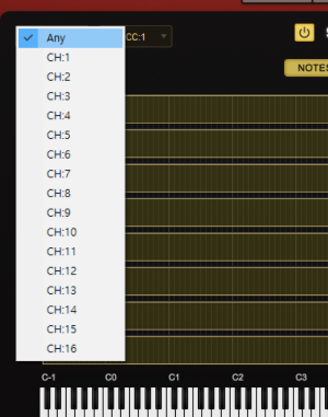 미디 채널 메뉴
