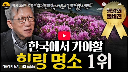 나의 문화유산 답사기 유홍준 교수