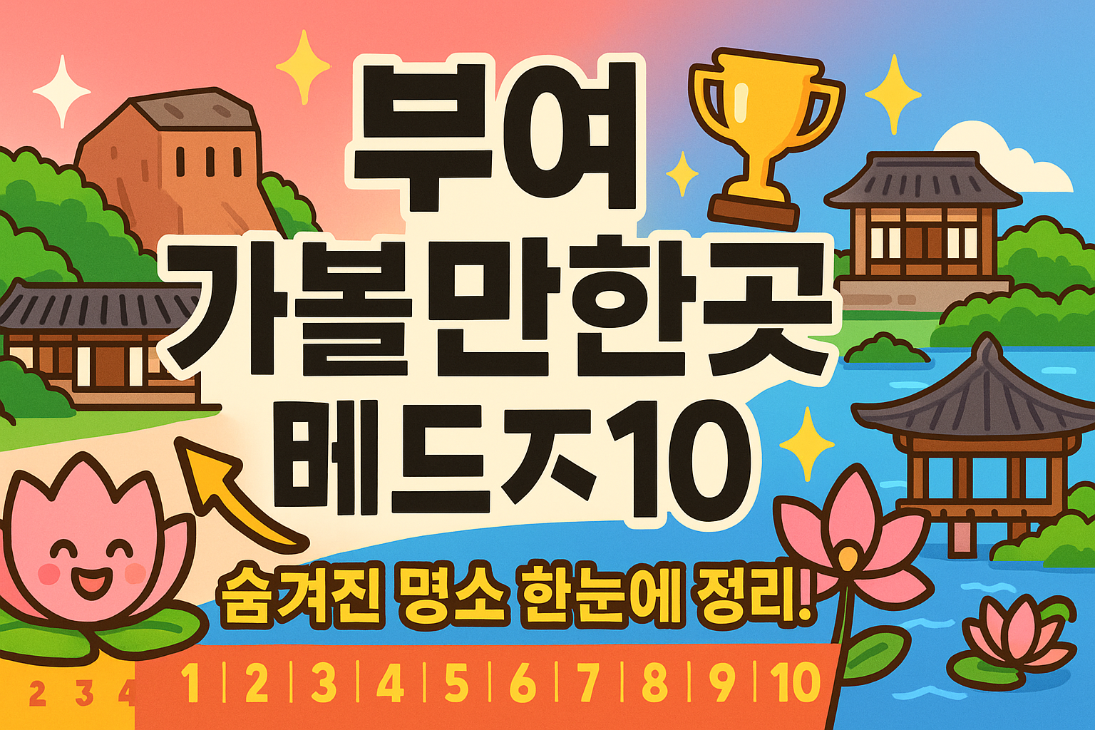 부여 가볼만한곳 베스트10