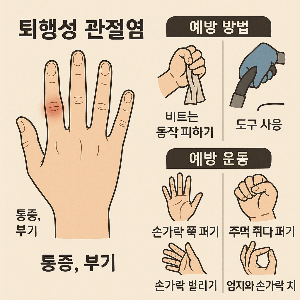 퇴행성 관절염 예방하는 방법