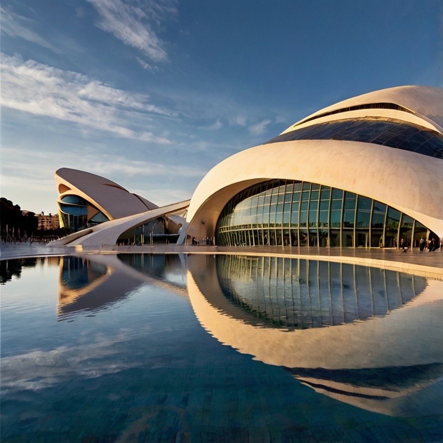 발렌시아 박물관을 형상화한 이미지
