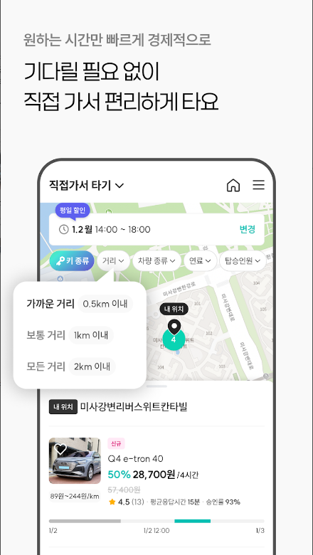 타운카, 이웃 간 카셰어링, P2P 방식, 편리한 예약 시스템, 경제적 혜택, 안전한 보험 서비스