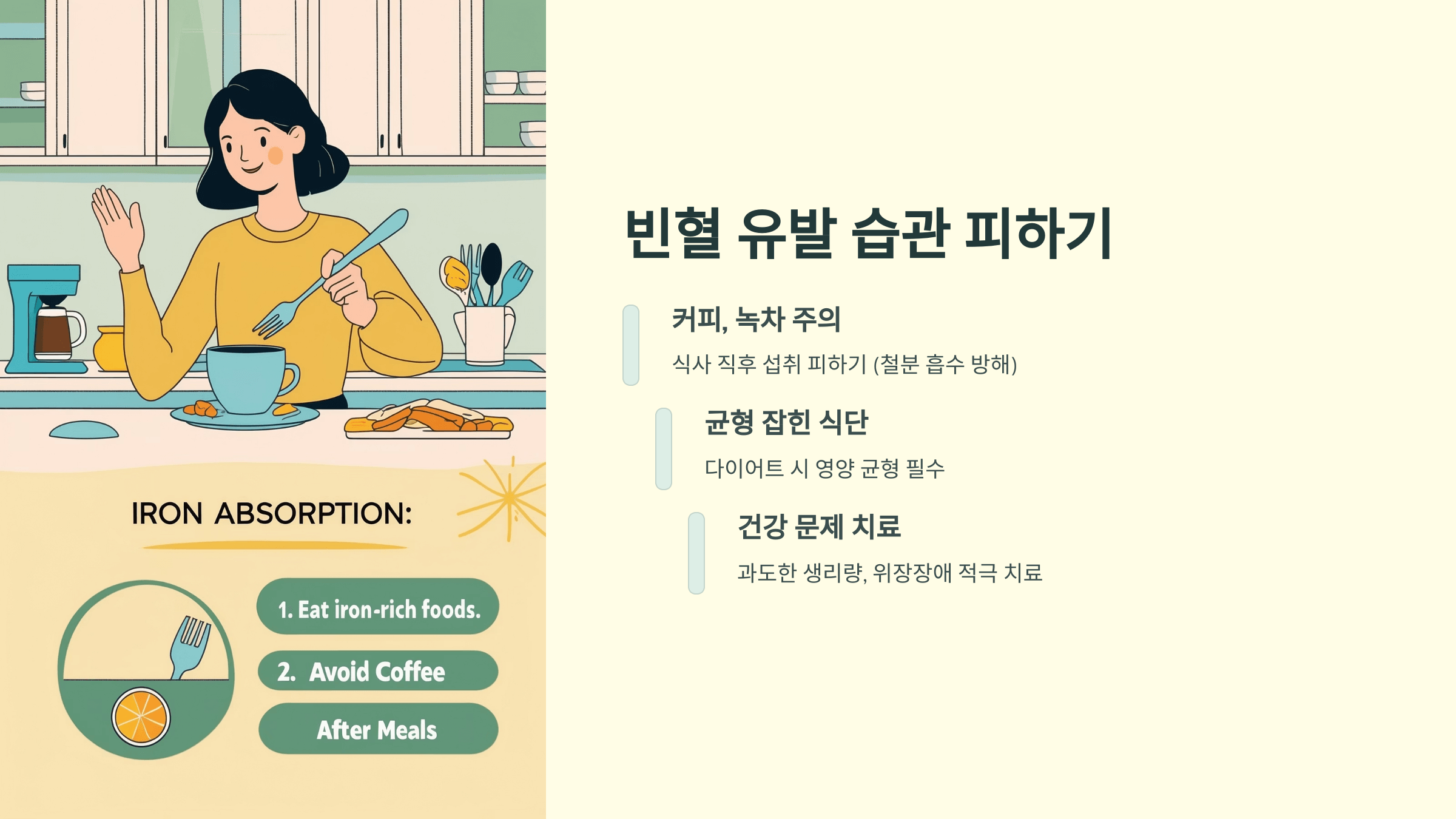 빈혈과 관련된 사진입니다.