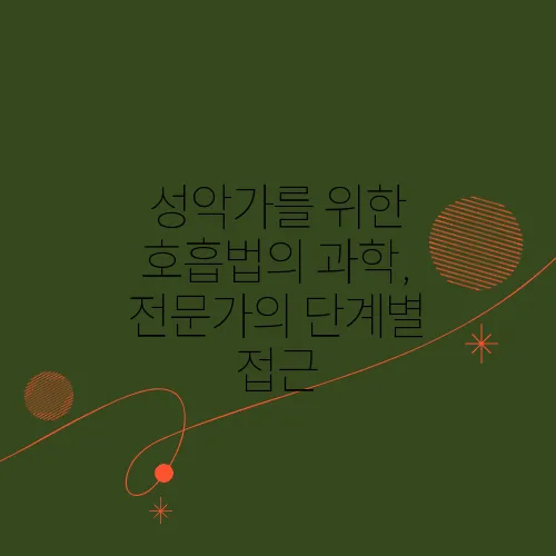 성악가를 위한 호흡법의 과학, 전문가의 단계별 접근