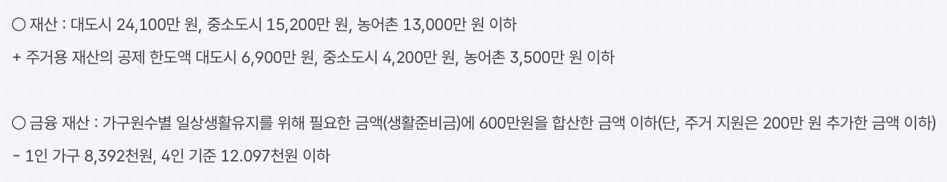 긴급복지-생계지원금