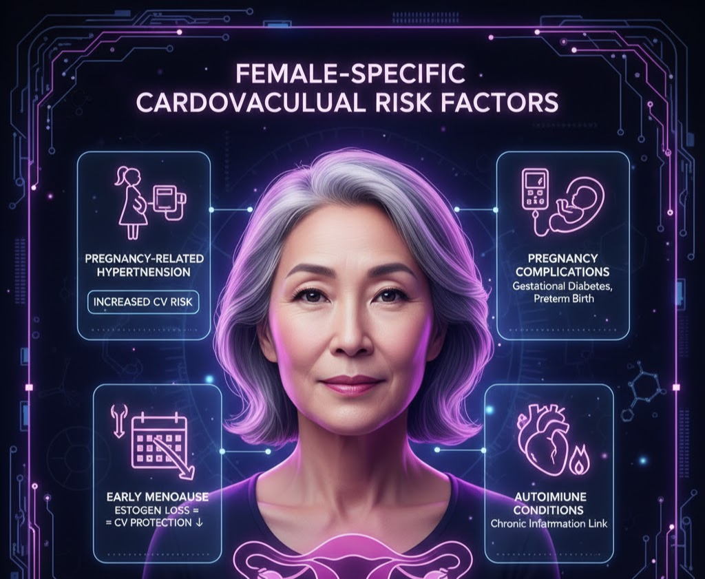 여성만의 특이 심혈관 위험 인자