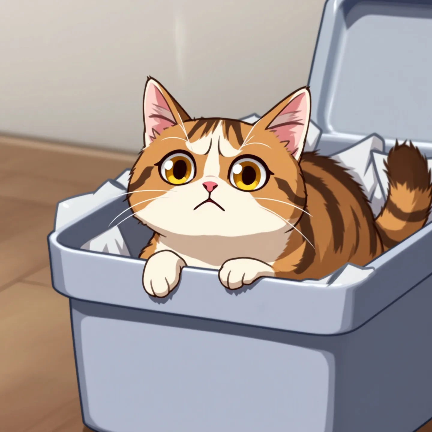 고양이가 배변 중 울음소리를 내는 이유와 대처법