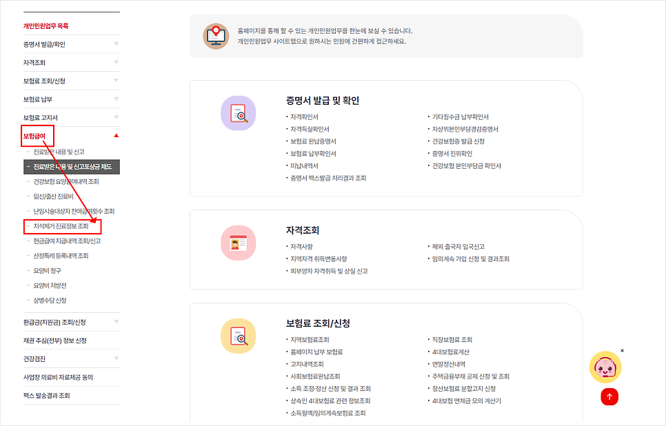 스케일링 보험 적용