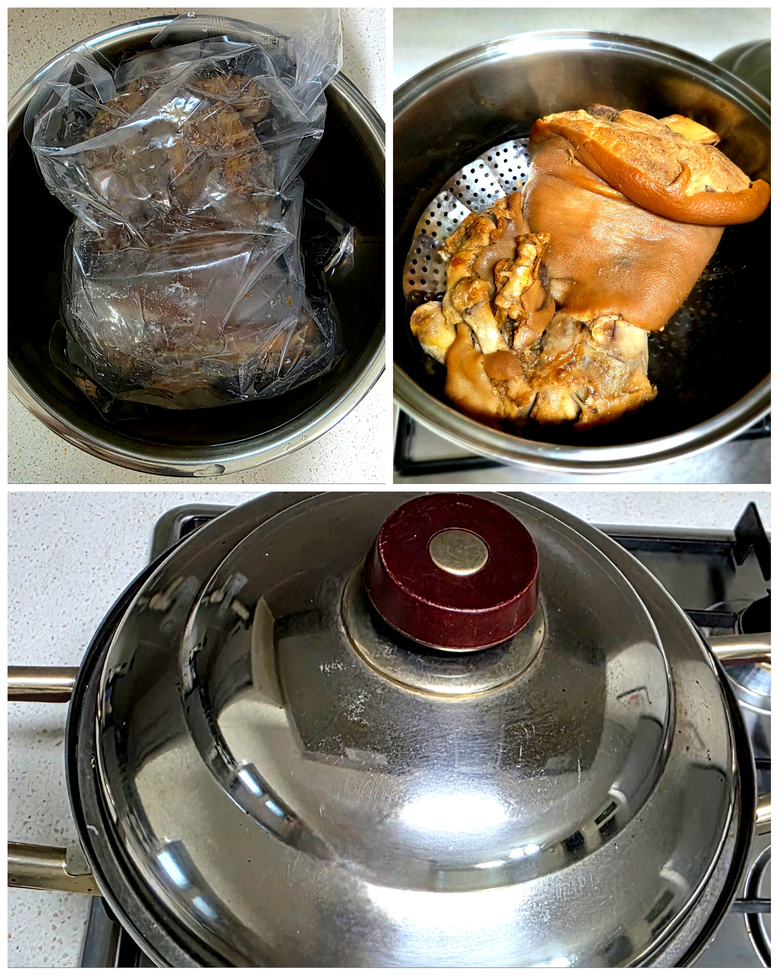 해동-후-쪄서-먹었어요.