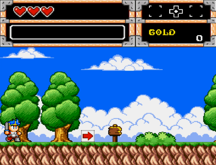 원더보이5-고전게임-시작-화면