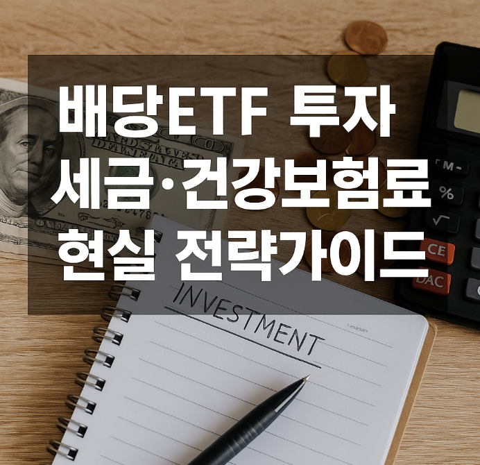 배당ETF 투자 세금 건강보험료 현실 전략가이드