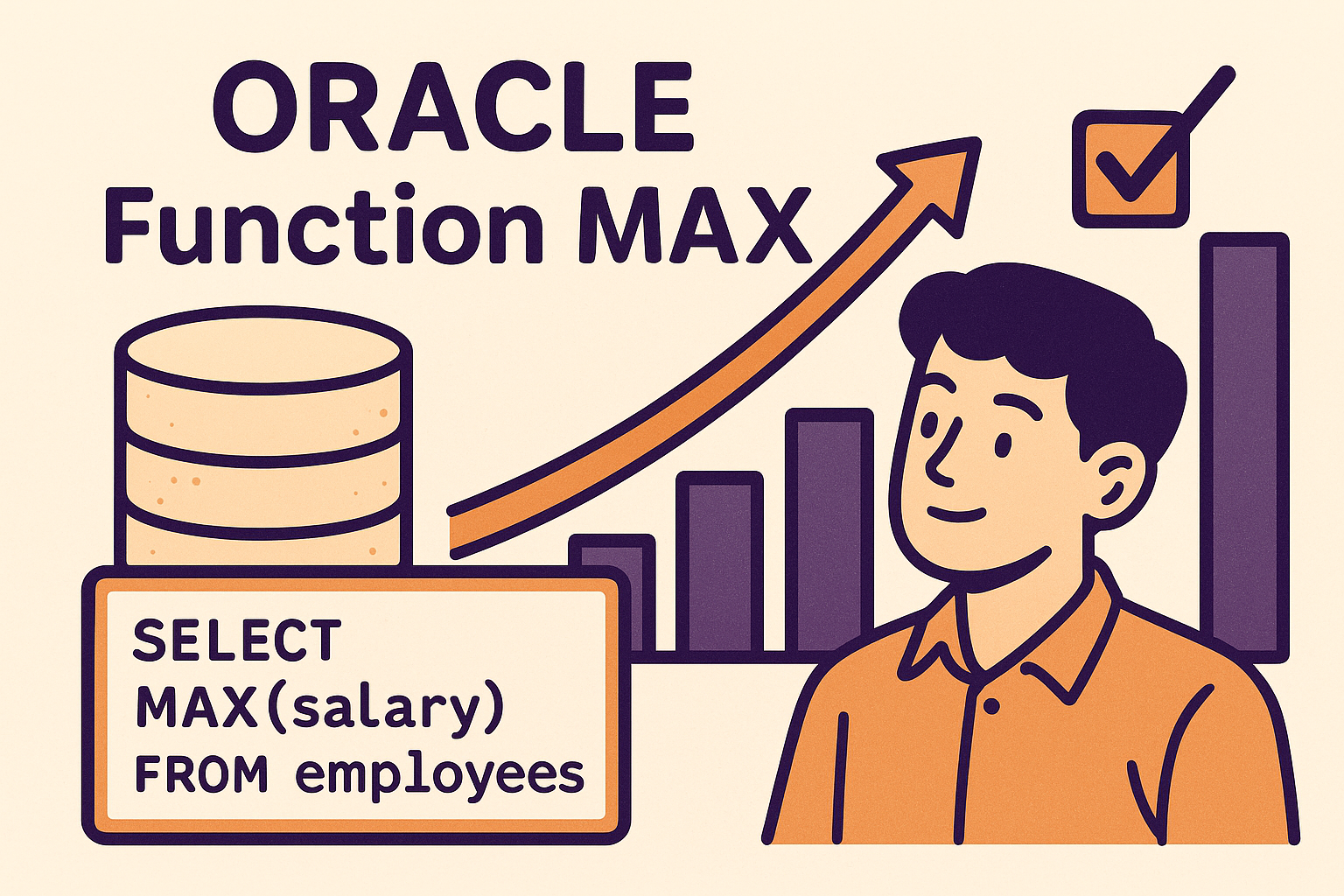오라클 MAX() 함수로 그룹 별 최대 값 구하는 법