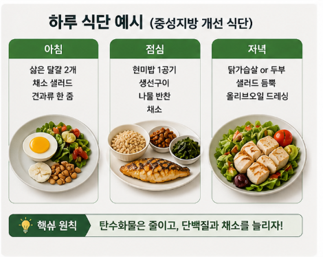 중성지방만 높은 경우, 운동보단 가장 먼저 바꿔야 할 식단