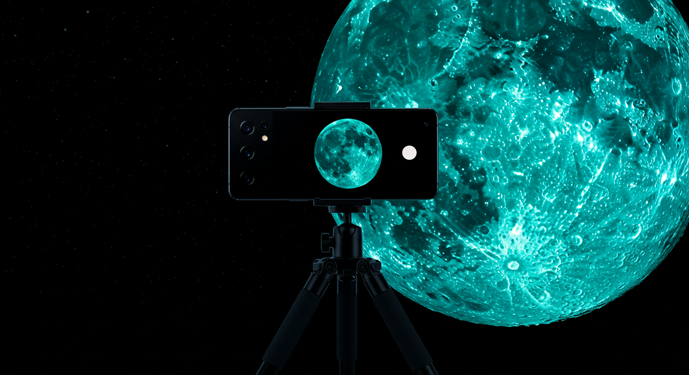 “갤럭시 S24 울트라 달 사진, 진짜일까? AI 논란의 끝과 촬영 비법 공개”