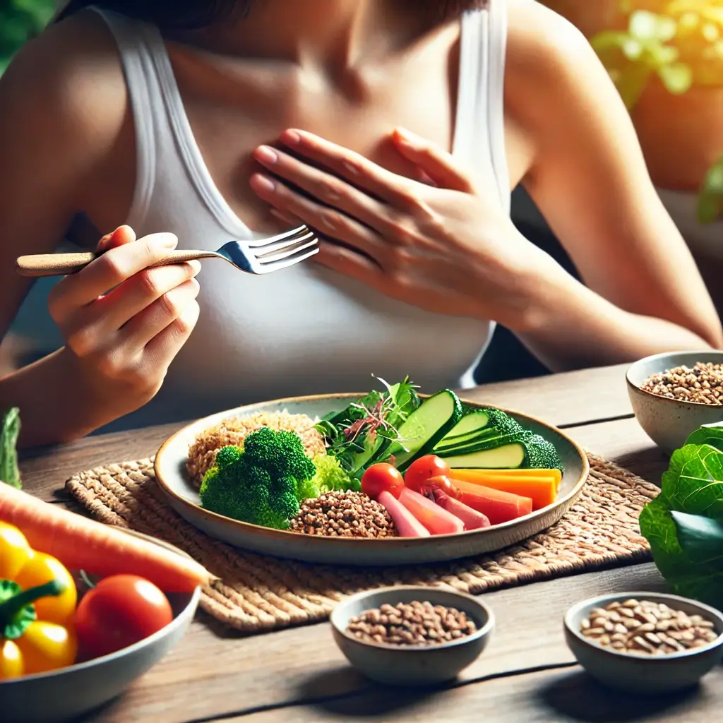 가슴이 답답할 때 좋은 식습관