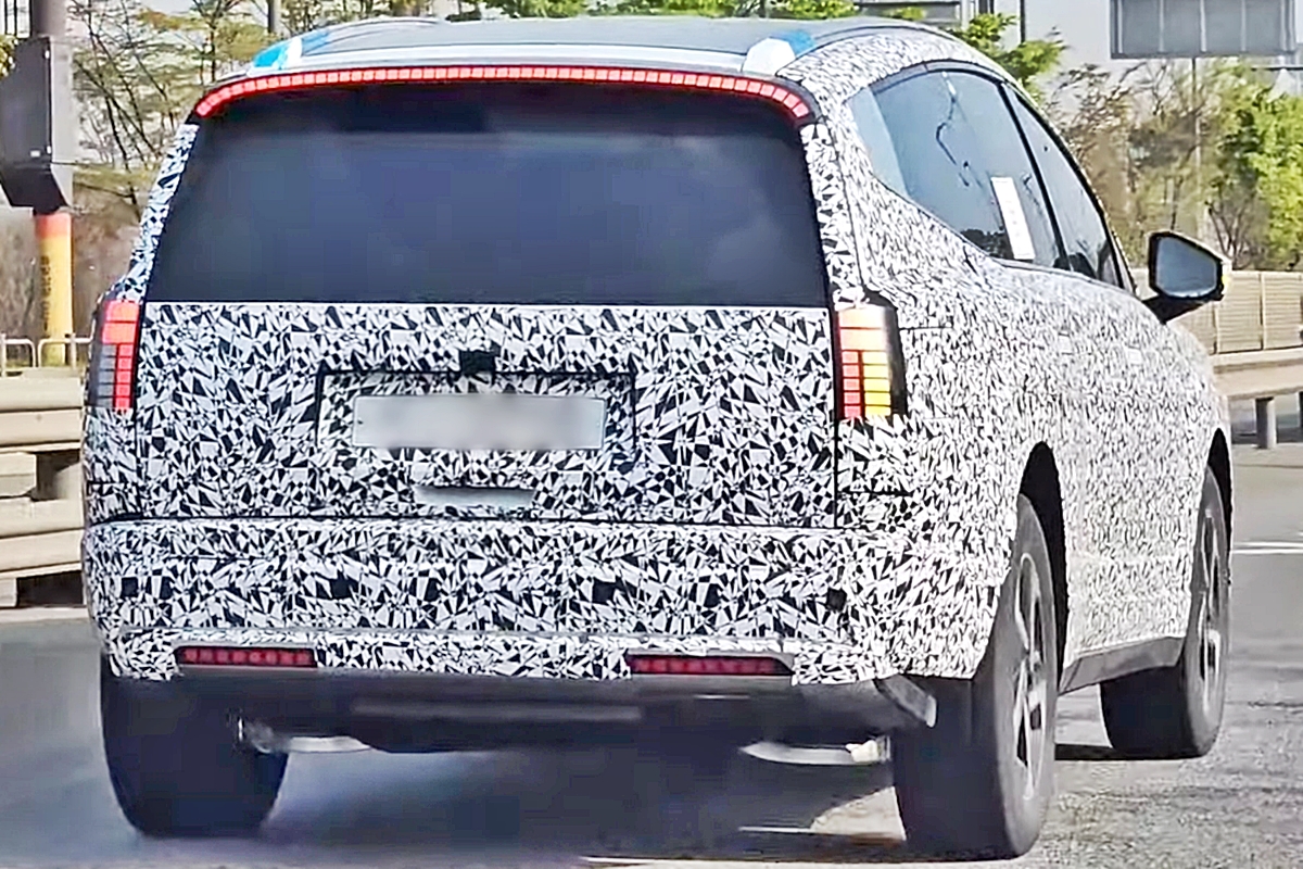 현대자동차 아이오닉7 테스트카 스파이샷