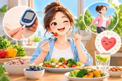 꾸준한 혈당 관리가 필요한 생활 습관4