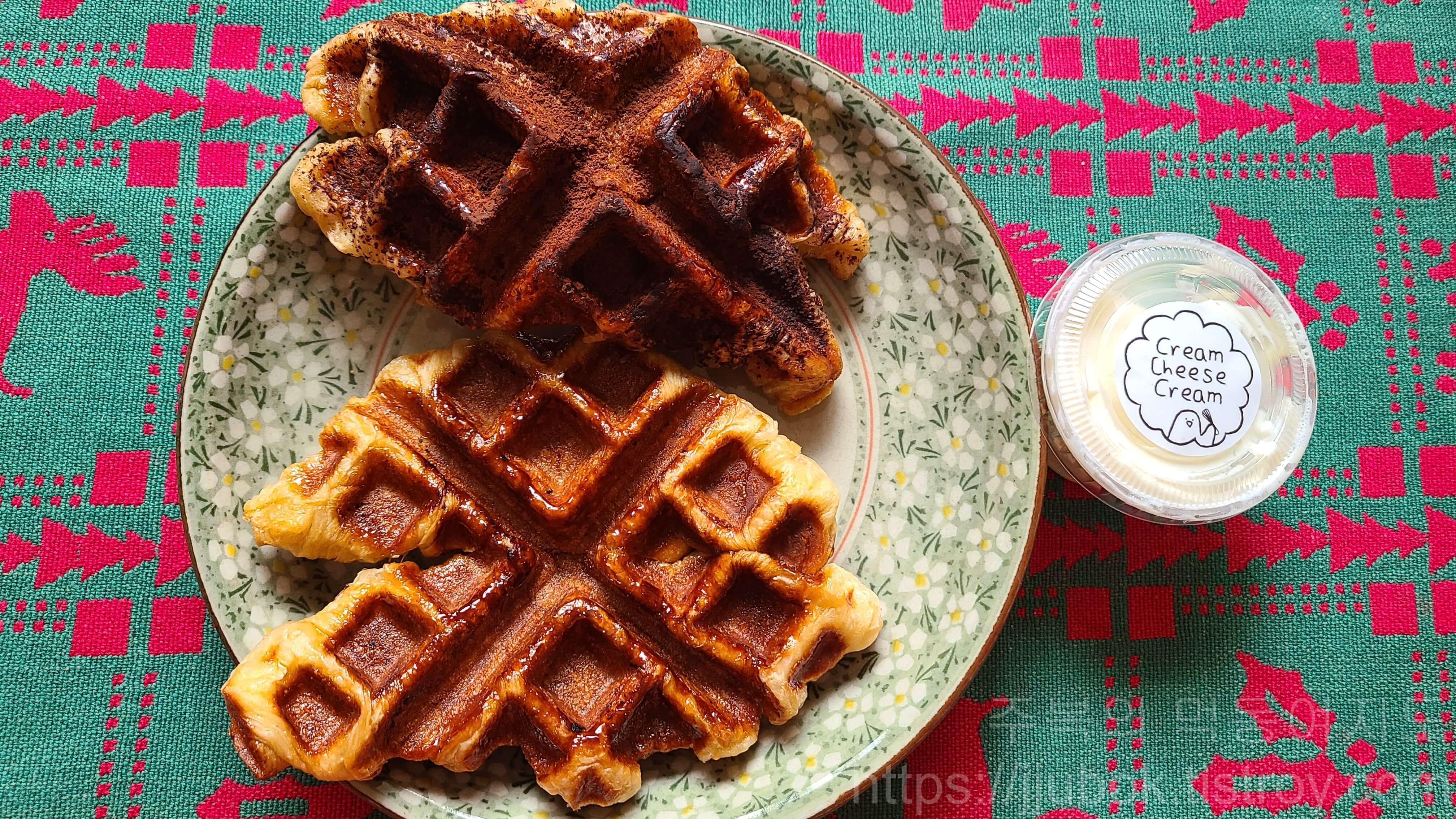 파란만잔-PARANMANJAN-카페-크로플-세트-2