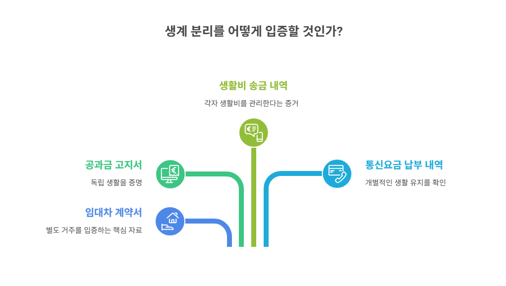 생계 분리 입증의 중요성