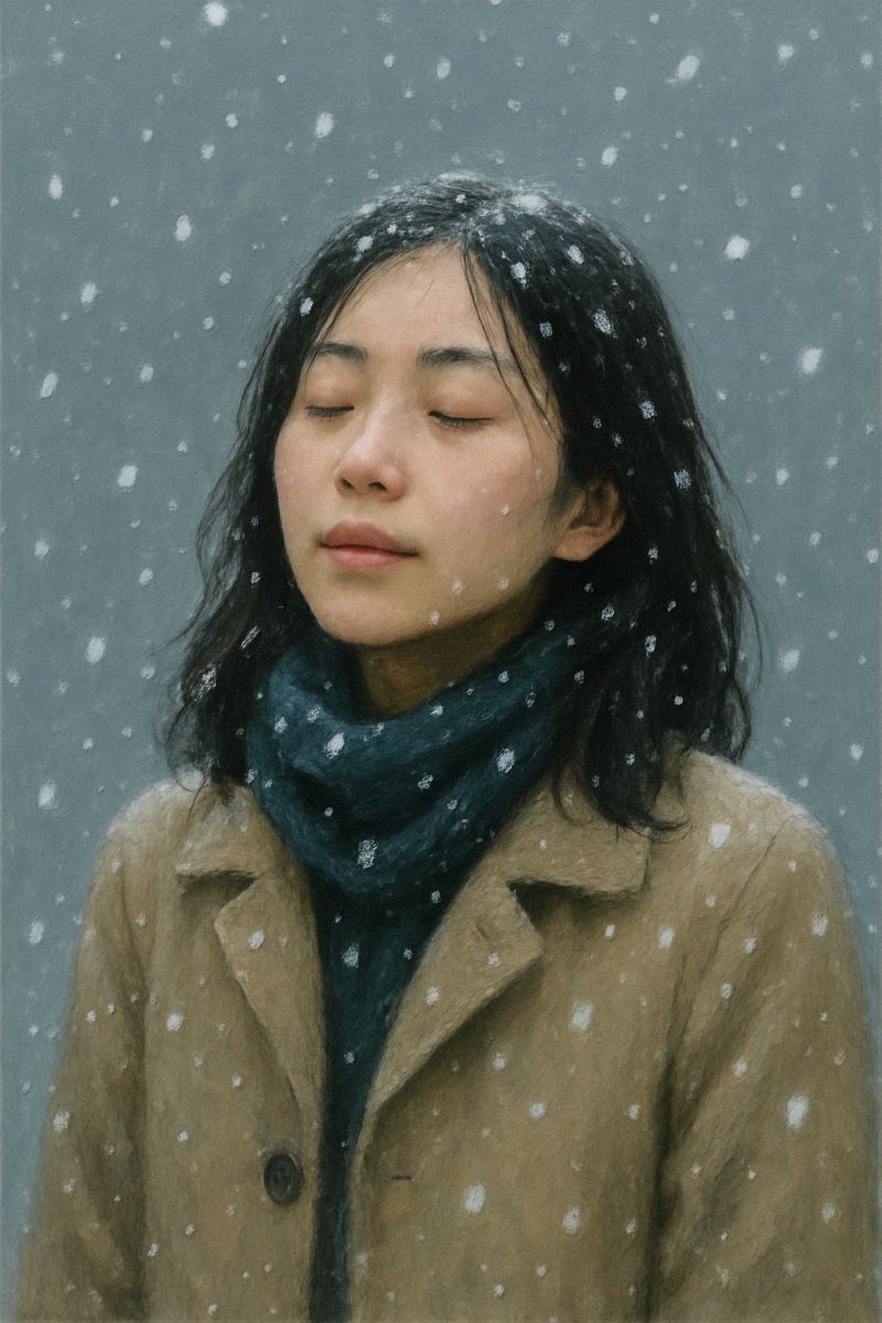 눈이 내리는 꿈 해몽 – 순수함 vs 고립감