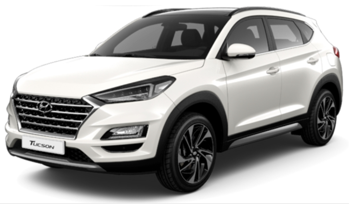 투싼 색상코드 - 퓨어 화이트(컬러코드 : PKW)