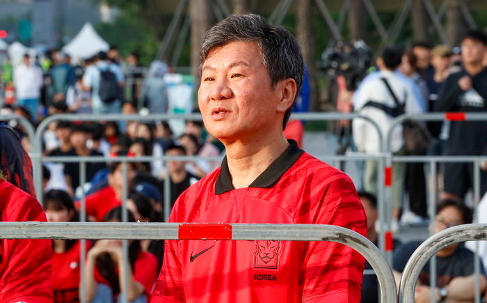울산팬과 정몽규 회장