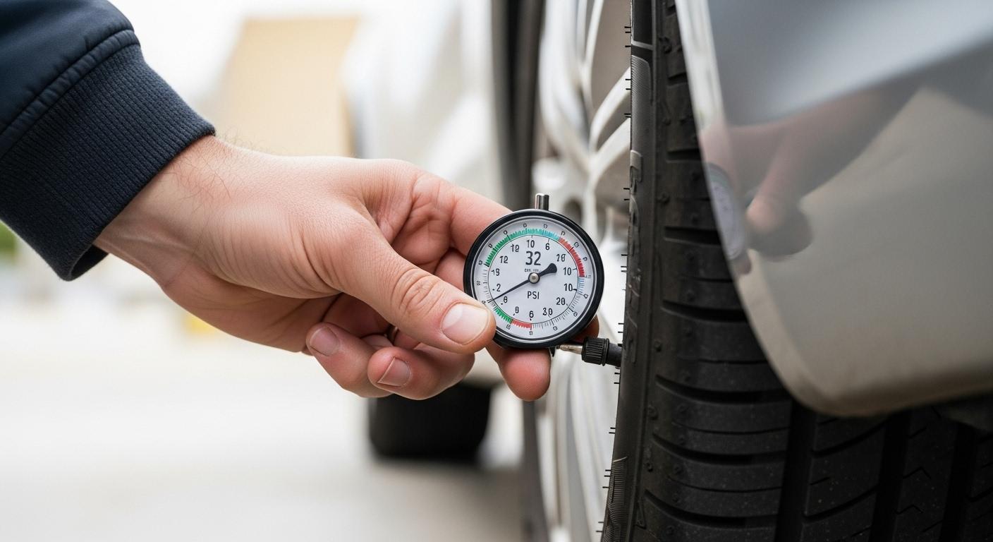 자동차 타이어 적정 압력