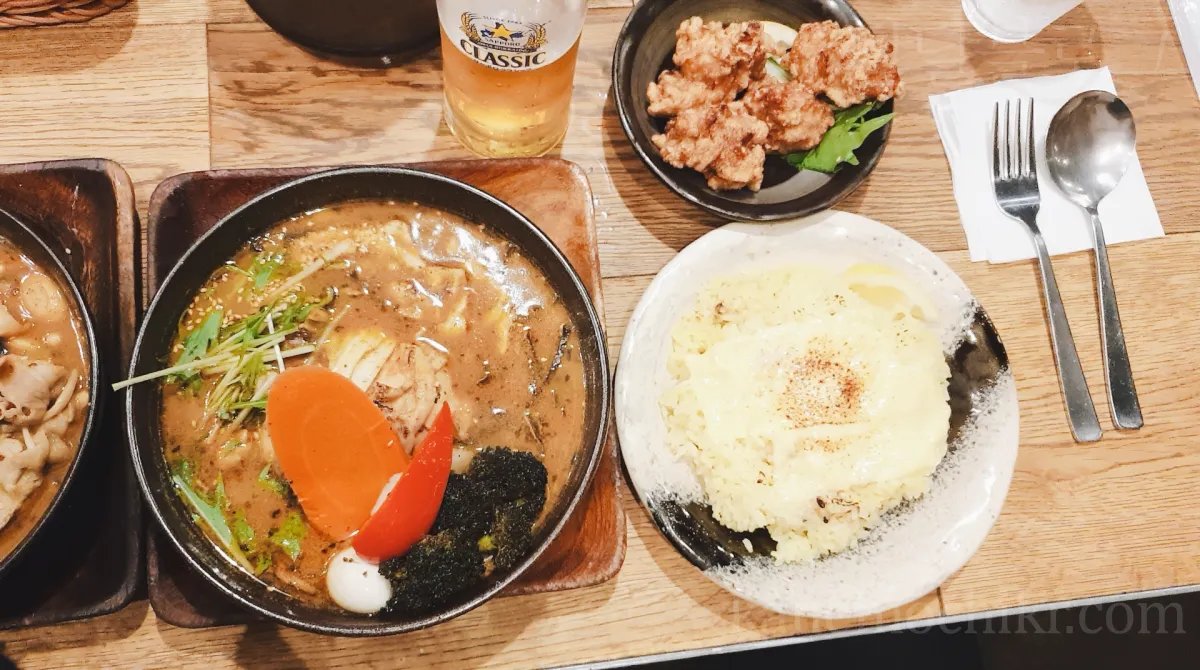 삿뽀로-가라쿠-치킨카레