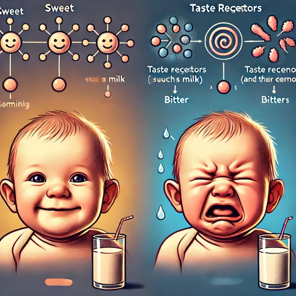 신생아도 쓴맛을 싫어할까? 미각 반응 실험 결과