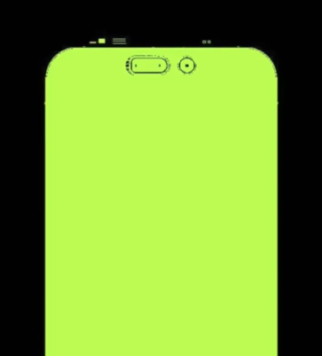 Jon Prosser가 유튜브에 공유한 아이폰14 디스플레이의 주장된 개략도 (출처 : 씨넷)