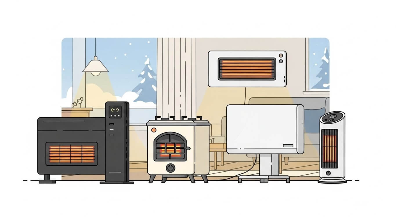 겨울 필수템 (전기 히터, 스토브, 난방기기)