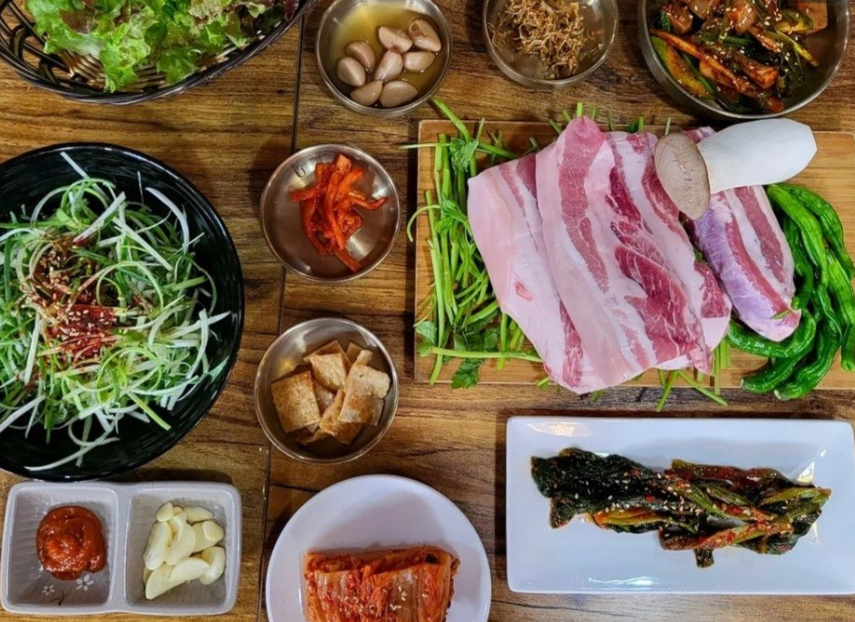 남여주 배추된장국집