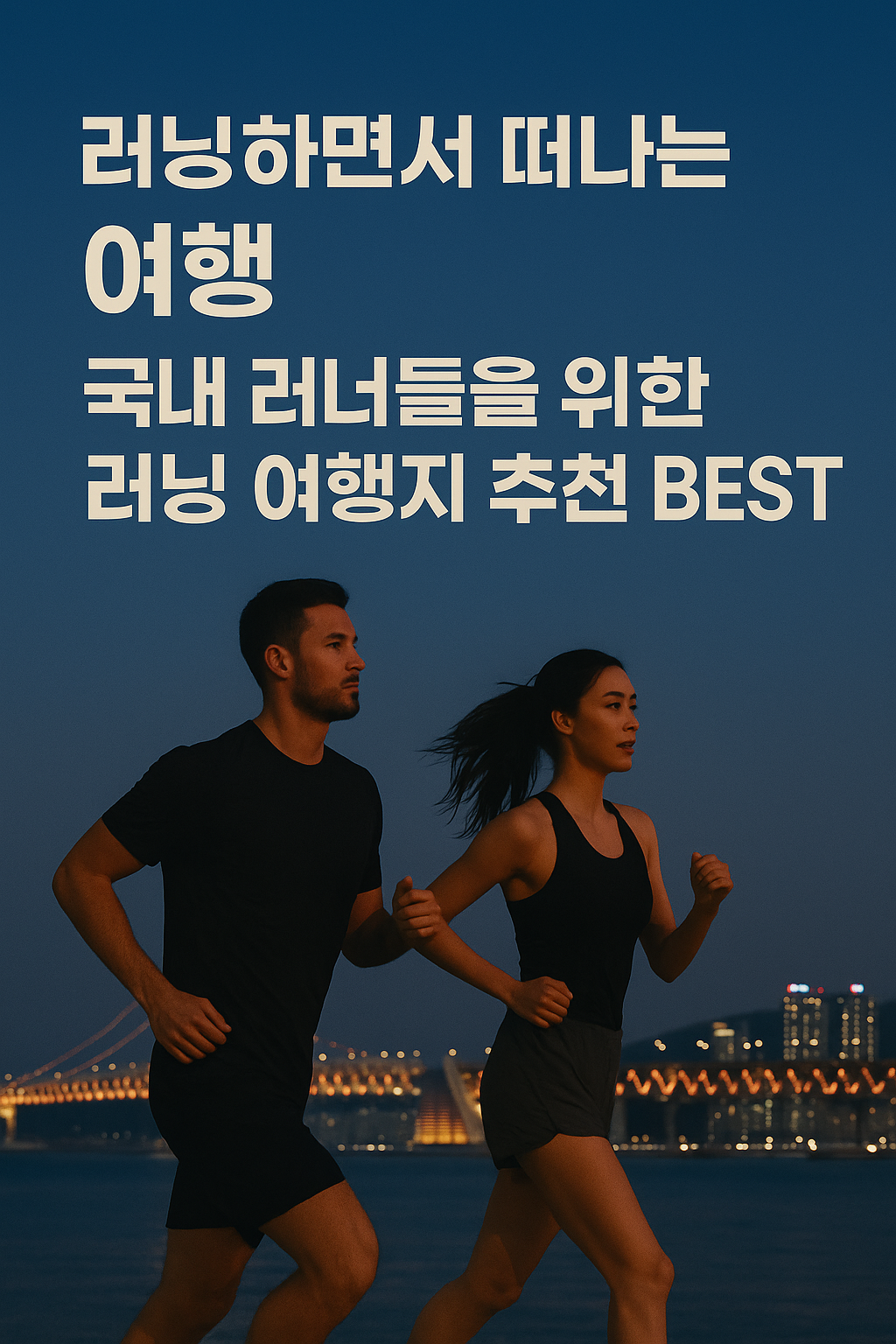 러닝을 하면서 떠나는 여행 국내 러너 들을 위한 러닝 여행지