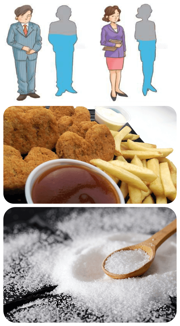 체수분-치킨-소금