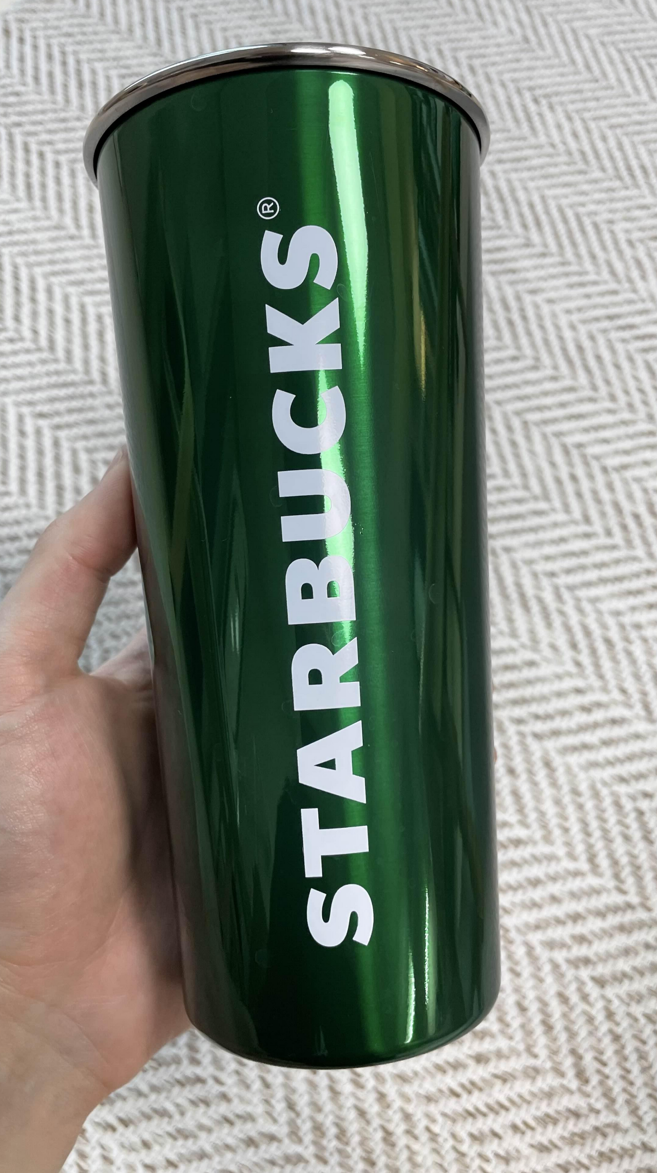 스타벅스 그린 워드마크 텀블러