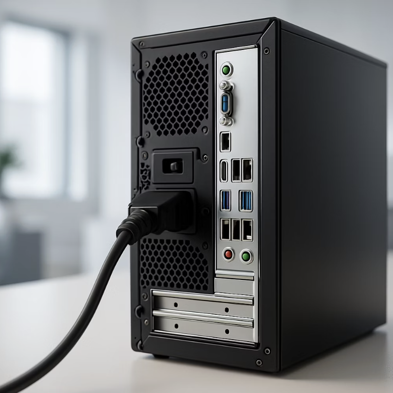 본체와 연결된 선 다시 보기