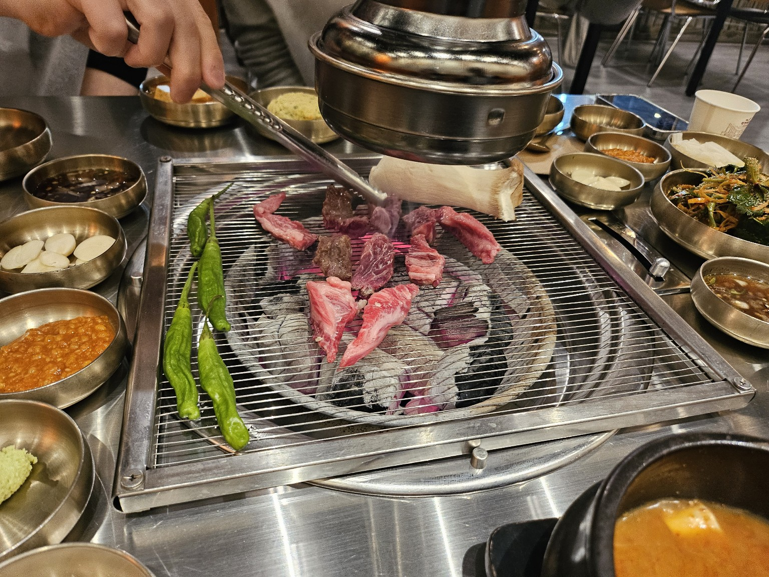 송도 풍월 한우모둠 600g &ndash; 마블링이 고르게 분포된 고급 한우 세트