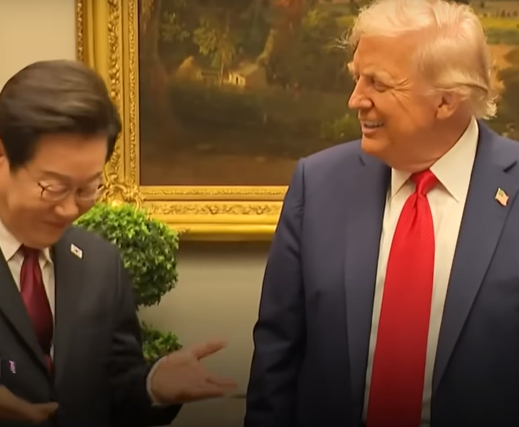 이재명 볼펜, 트럼프 볼펜, 이재명 펜, 트럼프 펜, 펜, 골프채, 볼펜, 이재명 대통령, 트럼프 대통령, 선물, 펜 선물, 볼펜 선물