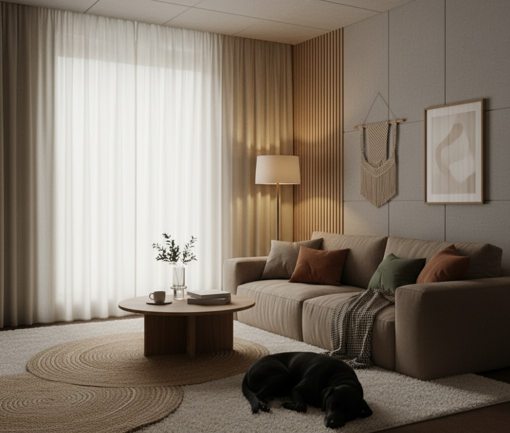 소리까지 디자인하다 – 어쿠스틱 인테리어의 세계